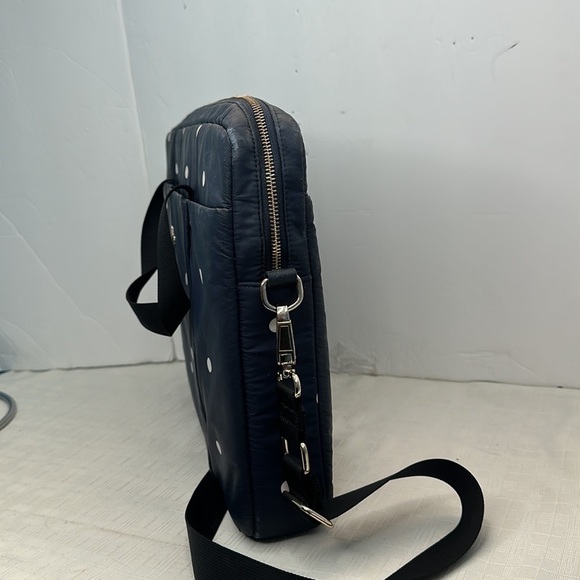 Kate Spade Celebration Dot 15 Inch Laptop Commuter Bag- Rich Navy - Picture 2 of 10